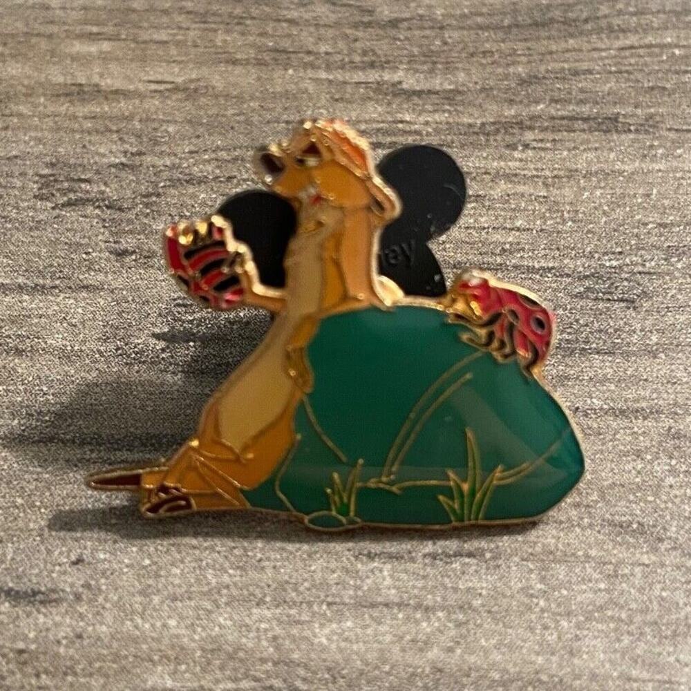 Walt Disney World The Lion King Vintage Timon Enamel Pin Timon Eating a Bug Pin